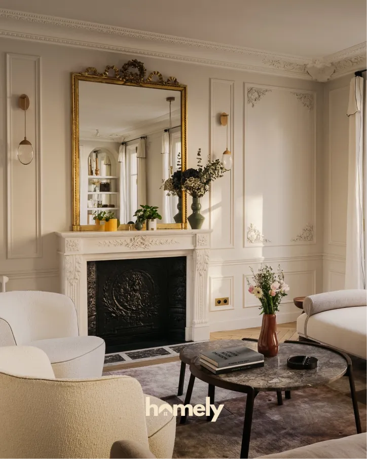 A bright London living room listed on Homely